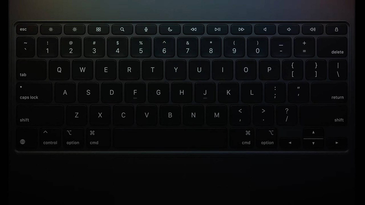 Dãy phím function mới trên bàn phím Magic Keyboard